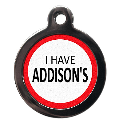 Addisons Medical Dog ID Tag 2